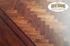 Herringbone pattern wood floor